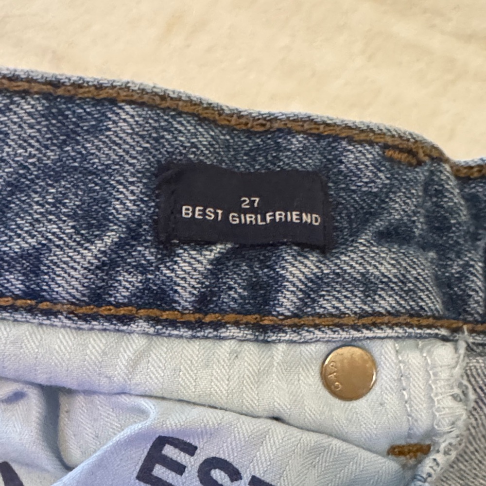 GAP Best Girlfriend Destressed Jeans - Picture 3 of 6